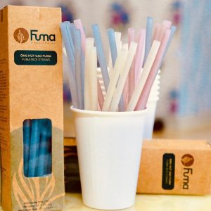 Ống hút gạo Fuma | Size Sinh Tố dài 8mm x 20cm