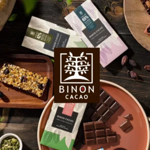 BINON CHOCOLATE - FARM TO BAR ĐEN 75% - Thanh 40grs