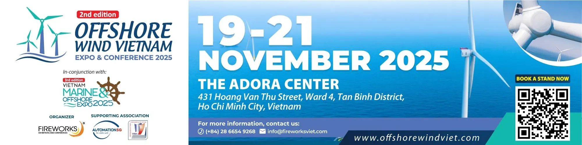 OFFSHORE WIND 2025 - Triển lãm Năng lượng Gió Ngoài Khơi Việt Nam 2025