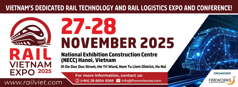 Rail Vietnam Expo 2025 - Triển lãm thiết bị Đường Sắt Việt Nam