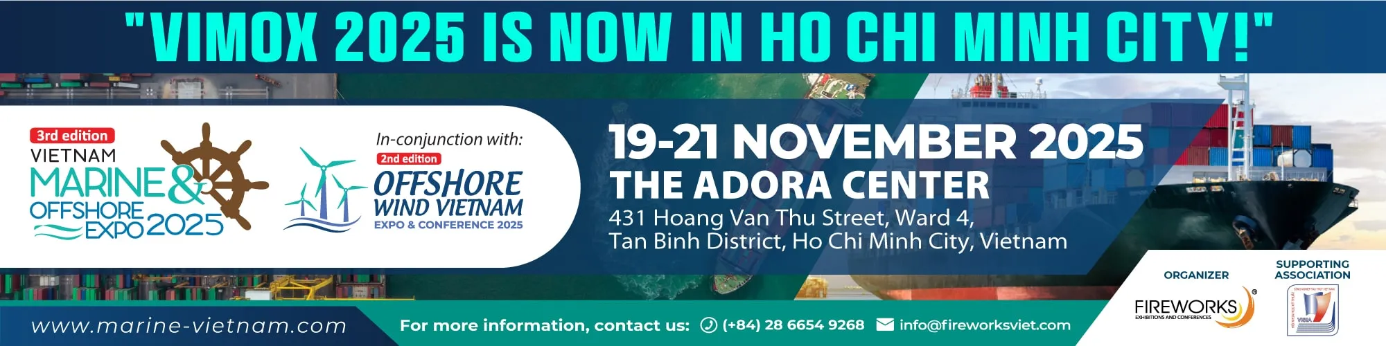 VIMOX 2025 Marine Expo - Triển lãm Thiết bị Hàng hải