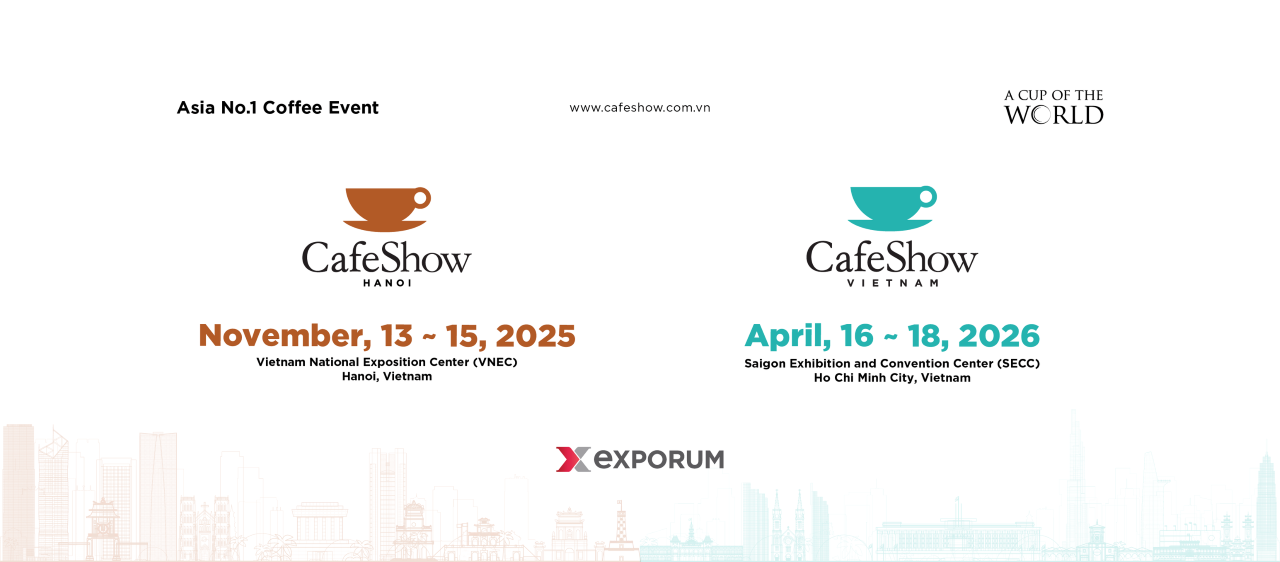 CafeShow Expo Hanoi - Triển lãm ngành Cafe 2025