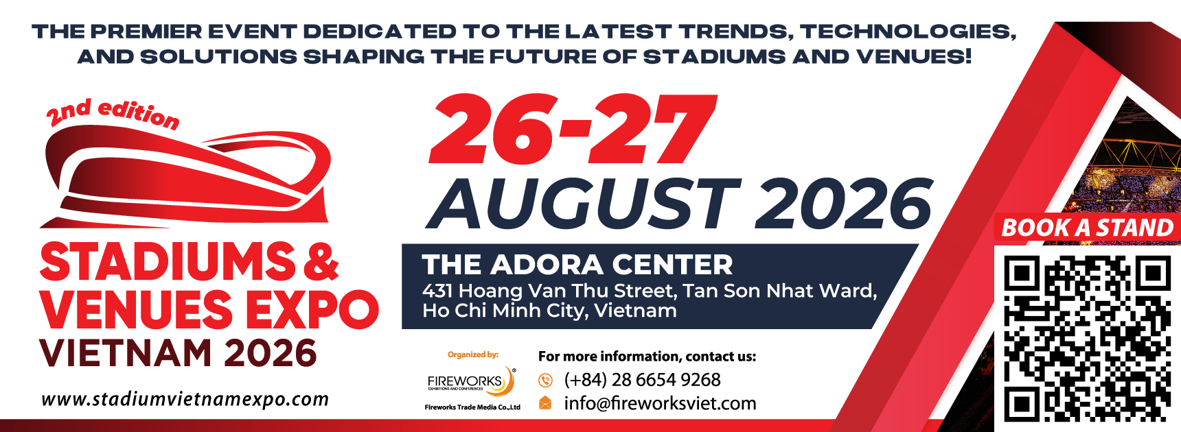 Triển lãm Thiết bị Sân vận động, Nhà thi đấu (STAVEX 2026)