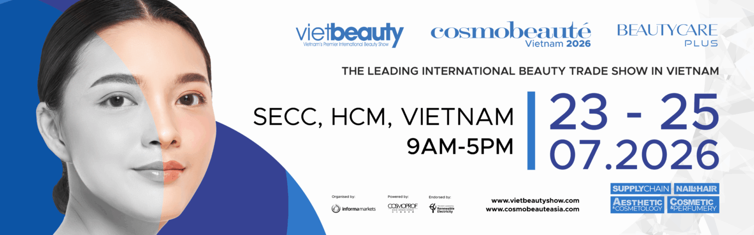 VIETBEAUTY EXPO 2026 - Triển Lãm Ngành Làm Đẹp tại Việt Nam