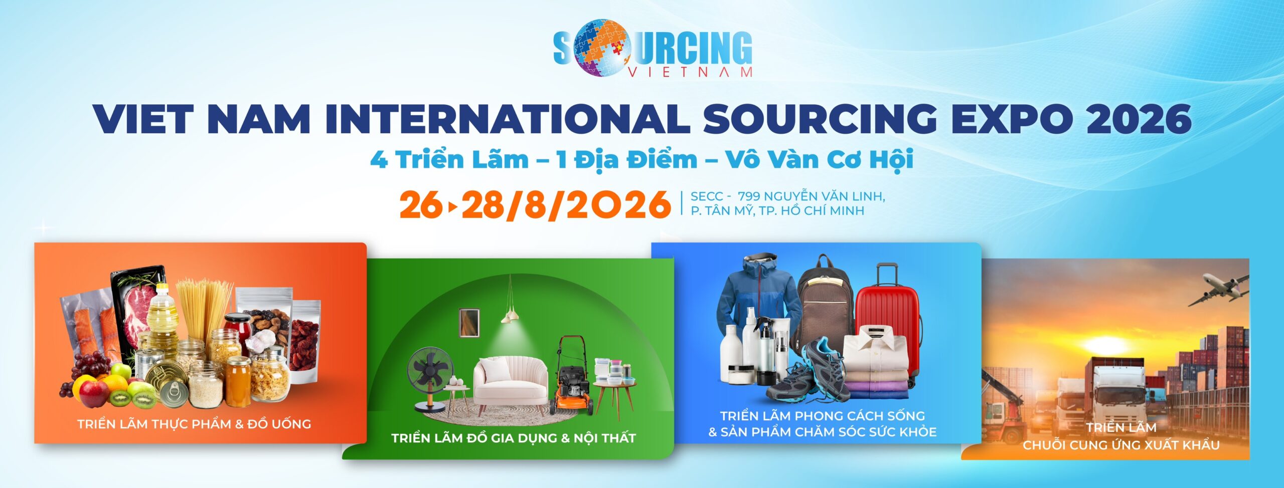 Vietnam Sourcing Expo (VIS 2026) - Triển Lãm Cung Ứng Hàng Hóa