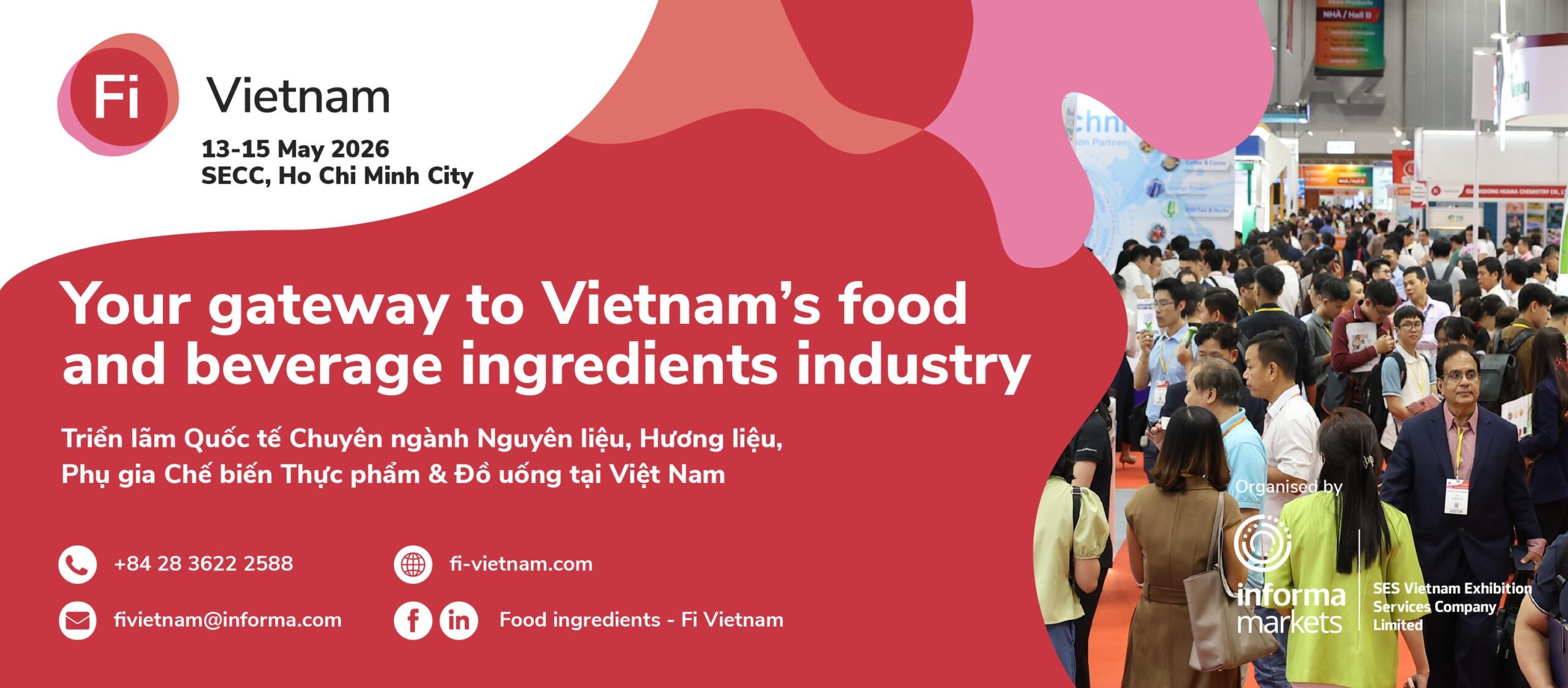 FI VIETNAM 2026 - Triển lãm chuyên ngành nguyên liệu thực phẩm và đồ uống