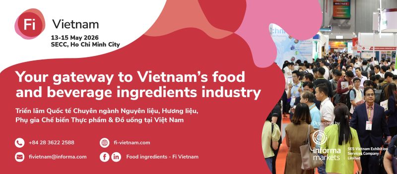 FI VIETNAM 2026 - Triển lãm chuyên ngành nguyên liệu thực phẩm và đồ uống