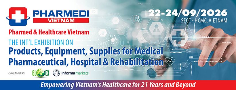PHARMEDI VIETNAM 2026 - Triển lãm Y tế Quốc tế Việt Nam