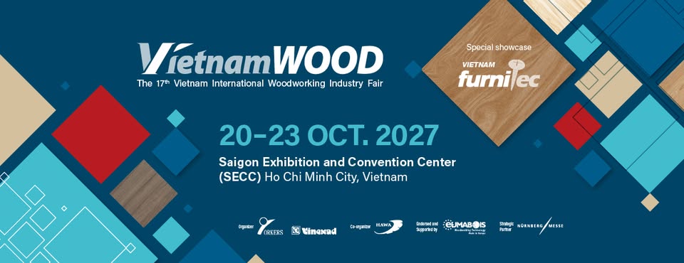 Vietnam Wood 2027 - Triển Lãm Máy Móc Ngành Chế Biến Gỗ