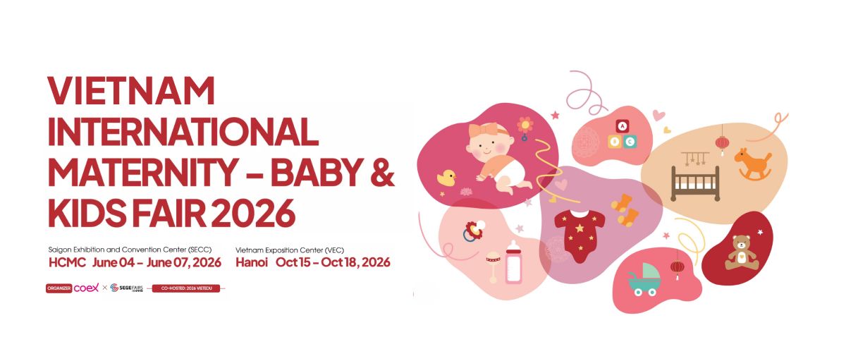 VIETBABY FAIR 2026 – Triển Lãm Sản Phẩm Dịch Vụ cho Mẹ bầu, Mẹ & em bé